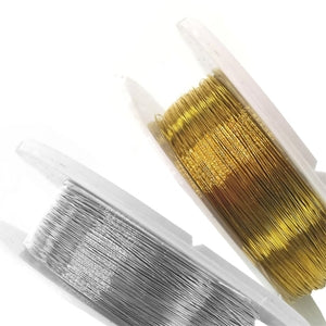 CABELO DE ANJO 0.2MM 50M - PRATA/DOURADO