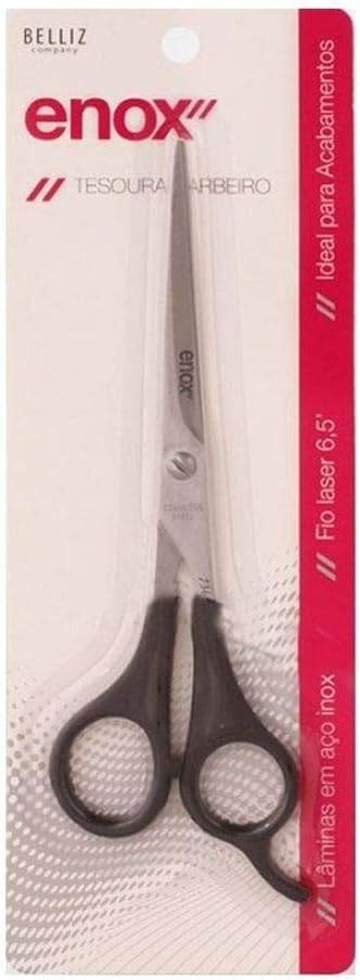 Tesoura para Cabelo Barbeiro Enox 6,5''