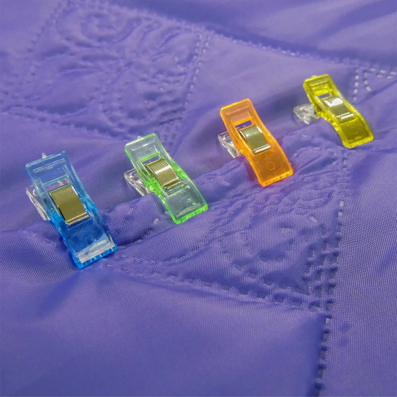 6 Mini Prendedor Clips 3,5cm Prender Tecidos Costura Patchwork