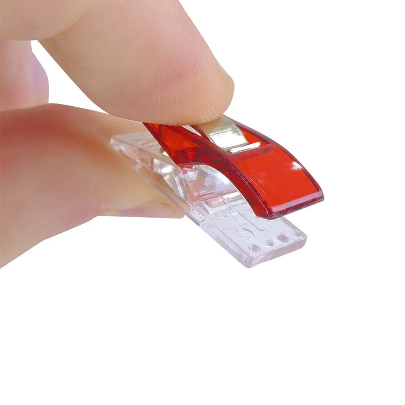 6 Mini Prendedor Clips 3,5cm Prender Tecidos Costura Patchwork