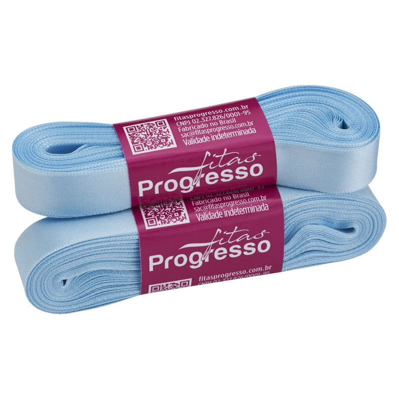 Fita de Cetim No 03 Progresso 15mm com 10mts