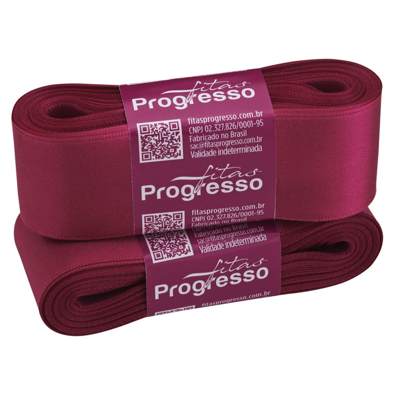 Fita de Cetim No 09 Progresso 38mm com 10mts