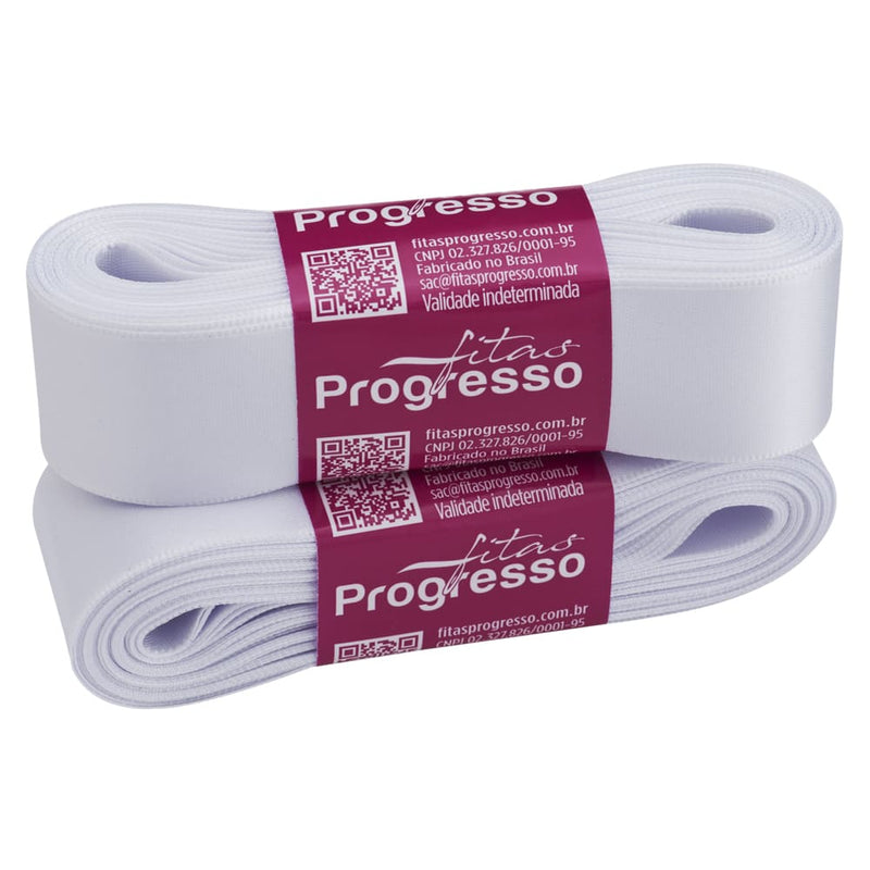 Fita de Cetim No 07 Progresso 30mm com 10mts