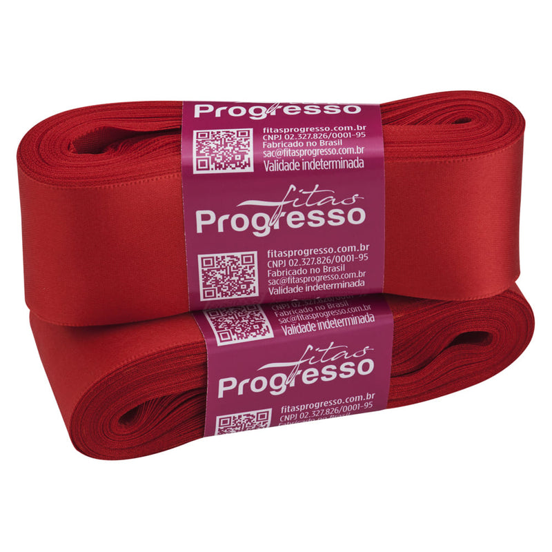 Fita de Cetim No 09 Progresso 38mm com 10mts