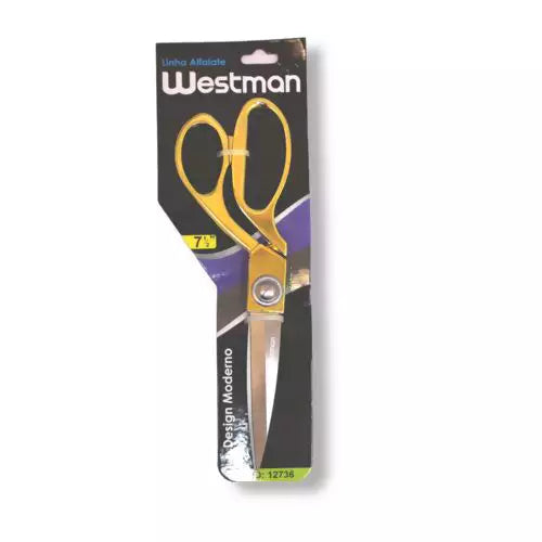 Tesoura Alfaiate Dourada 7 1/2'' Westman