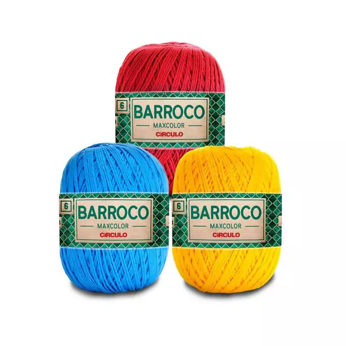 Linha Barbante Barroco Maxcolor 6 200g Círculo