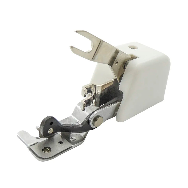 Calcador com Faca para Fazer Overlock em Máquina Doméstica