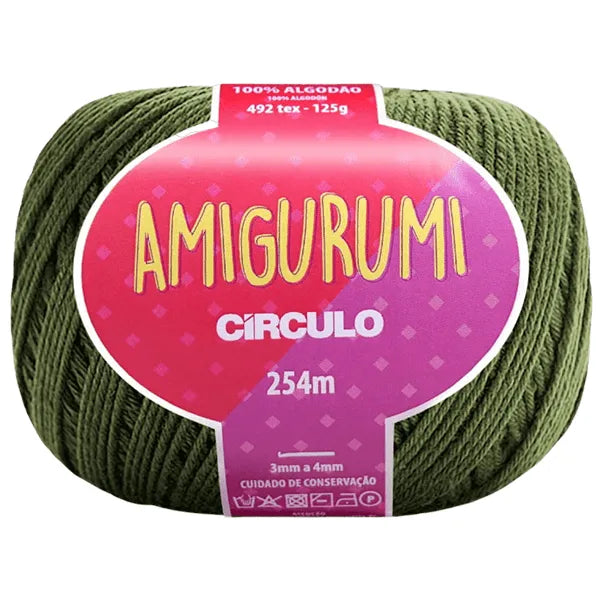Linha Amigurumi 254m Circulo