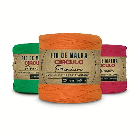 Fio de Malha Premium Circulo 25mm 140mt