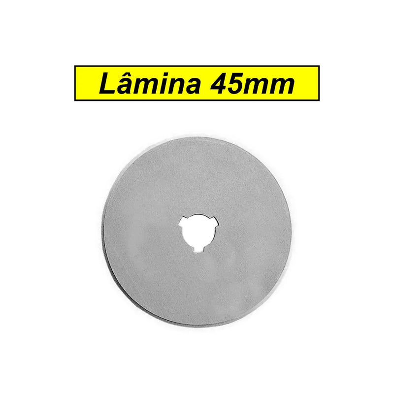 Lâmina Disco de Corte Liso Refil para Cortador Circular 45mm