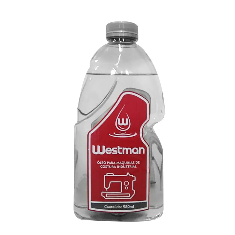 ÓLEO MINERAL PARA MÁQUINA DE COSTURA 980ml - WESTMAN