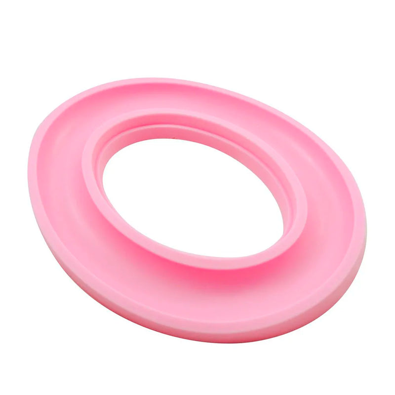Porta Bobina Flexível Suporte Organizador de Bobinas Costura Rosa